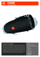 JBL Xtreme - Specification
